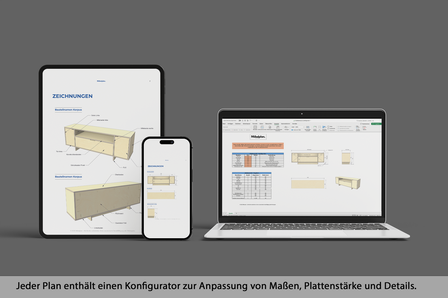 Lowboard 01 - Topfband