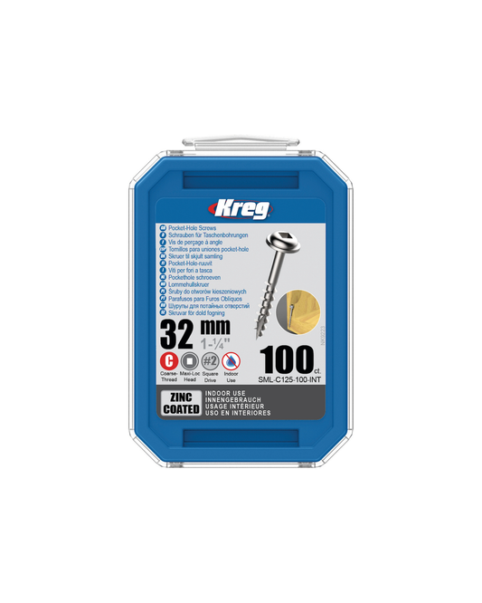 Kreg Pocket-Hole Schrauben 32 mm, Grobgewinde