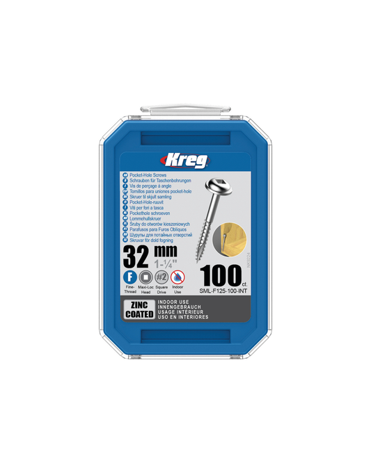 Kreg Pocket-Hole Schrauben 32 mm, Feingewinde