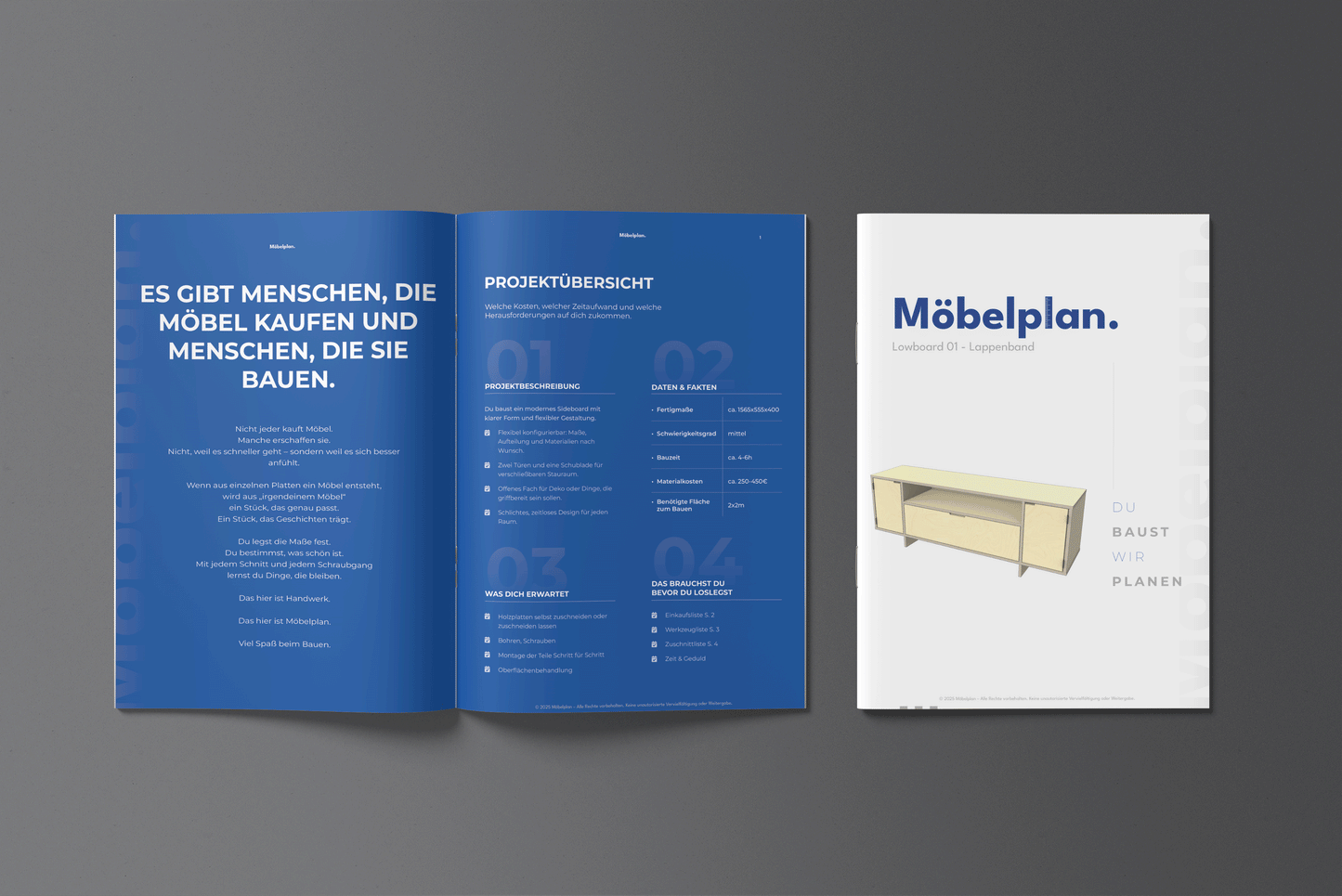 Lowboard 01 - Lappenband