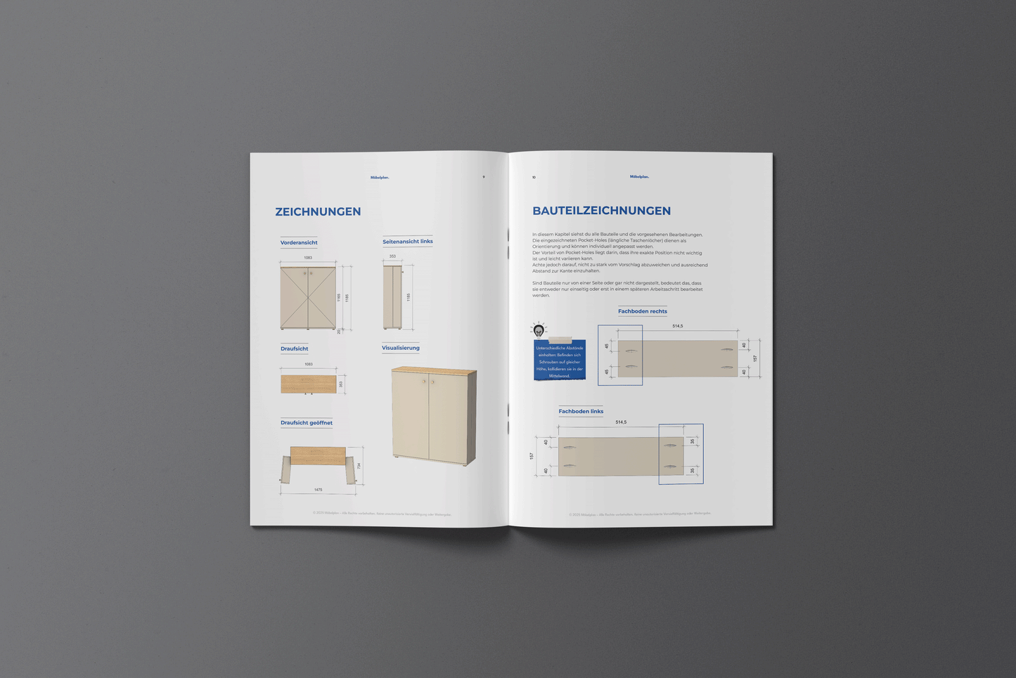 Schuhschrank 01 - Topfband