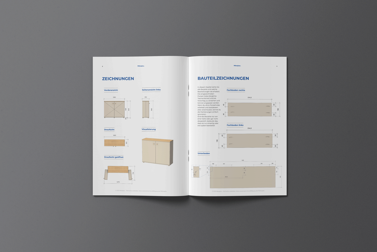 Schuhschrank 01/2 - Topfband