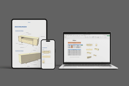 Lowboard 01 - Lappenband